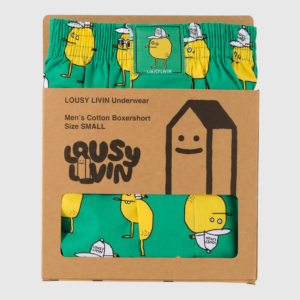 LOUSY LIVIN ZITRONE BOARDSHORTS--GREEN