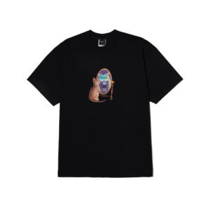 MIRROR S/S TEE--BLACK