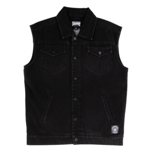 RESURRECTION CREATURE MENS VEST--BLACK