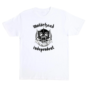 MOTÖRHEAD WARPIG INDEPENDNET T-SHIRT--WHITE