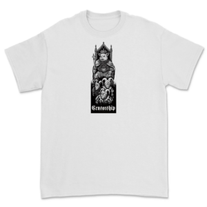 TEE CENSORSHIP SANTO CASTIGO--WHITE