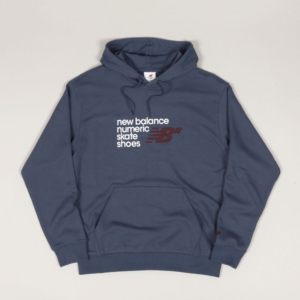 NUMERIC FRENCH TERRY HOODIE--BLUE
