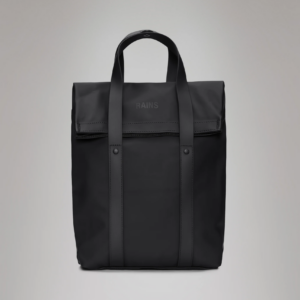 2 WAY TOTE BACKPACK MINI--BLACK