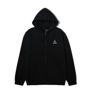 HUF SET TT F/Z HOODIE - BLACK
