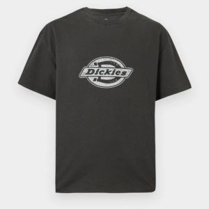 PLAINVILLE SS TEE--BLACK