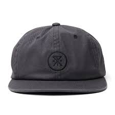 MADE TO FADE 6 PANEL--WASHED CHARCOAL