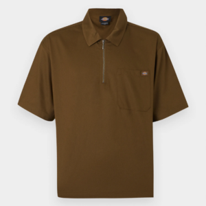 CADIZ QZ SHIRT SS--TIMBER BROWN