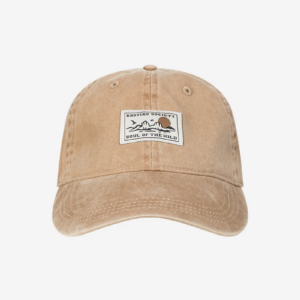 SNAPBACK ORGANIC WESTERN WASHED--DARK CAMEL