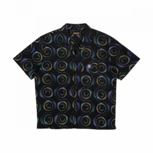 VERTIGO SS HAZE SHIRT--BLACK