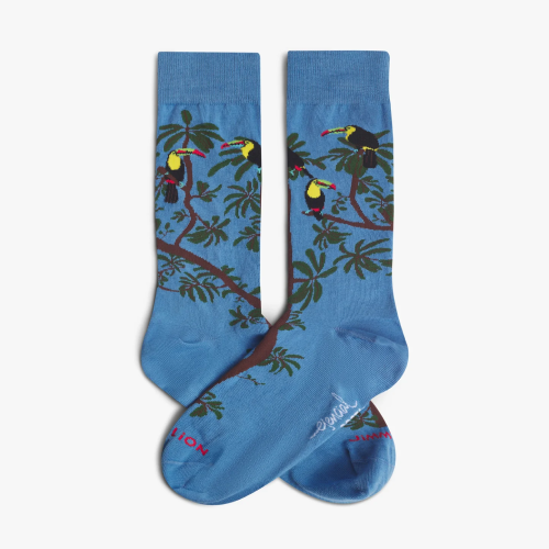 PURA VIDA RAINBOW TOUCAN--AZUL CLARO