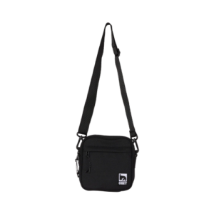 HALF EYE CROSSBODY BAG--BLACK