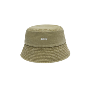 BOLD PIGMENT CANVAS BUCKET HAT--KHAKI