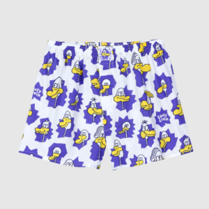 LOUSY LIVIN DUCKS BOXERSHORTS--WHITE