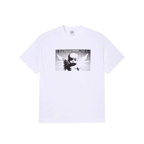 TEE BABY ANGEL--WHITE