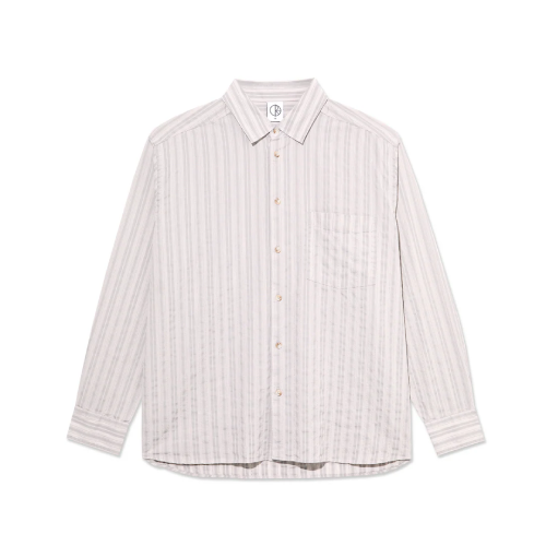 BART LS SHIRT--GREY STRIPE