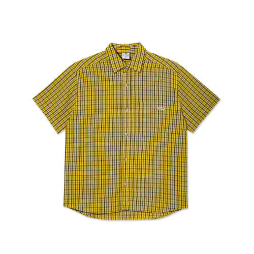 MITCHELL SHIRT--LEMON/BLACK