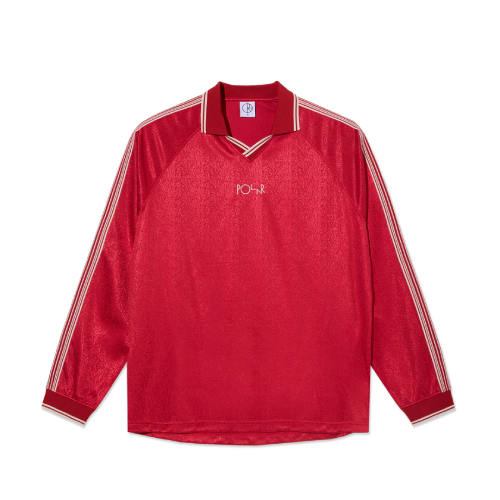DAVIE LS SHIRT--RED