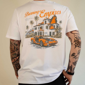 CAMISETA BURN - WHITE