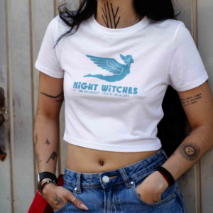 CAMISETA NIGHT WITCHES - WHITE